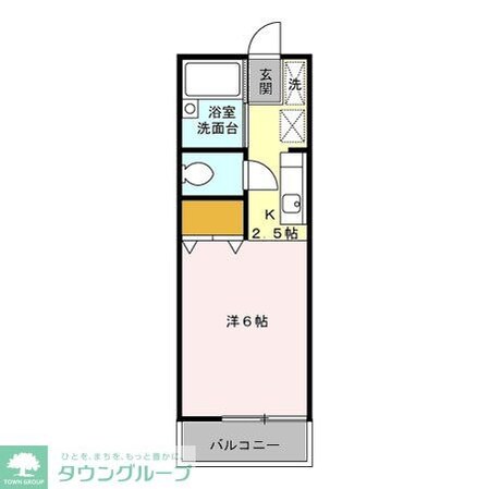 アティアス春日部の物件間取画像